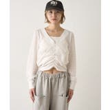 【WHO'S WHO gallery】2WAYVネックL/Sブラウス | PAL GROUP OUTLET | 詳細画像3