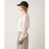 【WHO'S WHO gallery】2WAYVネックL/Sブラウス | PAL GROUP OUTLET | 詳細画像4