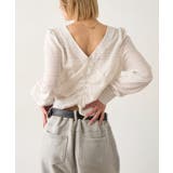 【WHO'S WHO gallery】2WAYVネックL/Sブラウス | PAL GROUP OUTLET | 詳細画像7