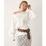 WHT | 【WHO'S WHO gallery】オフショルビッグトップス | PAL GROUP OUTLET