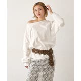 【WHO'S WHO gallery】オフショルビッグトップス | PAL GROUP OUTLET | 詳細画像1