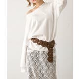 【WHO'S WHO gallery】オフショルビッグトップス | PAL GROUP OUTLET | 詳細画像2