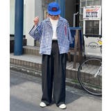 【CIAOPANIC TYPY】【S.G】音良倶楽部刺繍チェックシャツ | PAL GROUP OUTLET | 詳細画像1