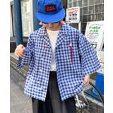 BLUE | 【CIAOPANIC TYPY】【S.G】音良倶楽部刺繍チェックシャツ | PAL GROUP OUTLET
