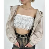 【WHO'S WHO gallery】フリルレースビスチェ | PAL GROUP OUTLET | 詳細画像1