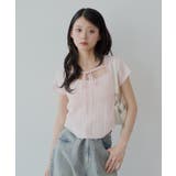 【Chico】ボレロデザイン柄編みニット | PAL GROUP OUTLET | 詳細画像9