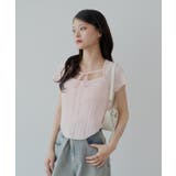 【Chico】ボレロデザイン柄編みニット | PAL GROUP OUTLET | 詳細画像6