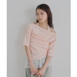 【Chico】ドレープニット+レースペプラムキャミSET | PAL GROUP OUTLET | 詳細画像2