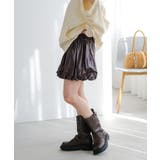 【Kastane】レザーライクバルーンミニスカート | PAL GROUP OUTLET | 詳細画像21