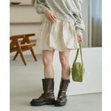 【Kastane】レザーライクバルーンミニスカート | PAL GROUP OUTLET | 詳細画像2