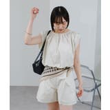 【mystic】タックボリュームショートパンツ | PAL GROUP OUTLET | 詳細画像5