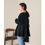 【Kastane】フロントZIPペプラムブラウス | PAL GROUP OUTLET | 詳細画像12