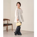 【Kastane】フロントZIPペプラムブラウス | PAL GROUP OUTLET | 詳細画像6