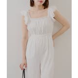 【Chico】バックリボンフリルサロペット | PAL GROUP OUTLET | 詳細画像20