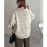 【DouDou】段染半袖スキッパーニット | PAL GROUP OUTLET | 詳細画像10