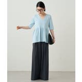 【Loungedress】ペプラムKN | PAL GROUP OUTLET | 詳細画像1