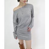 GRY | 【WHO'S WHO gallery】オフショルミニワンピ | PAL GROUP OUTLET