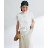 【un dix cors】モックネックプレーンT | PAL GROUP OUTLET | 詳細画像1