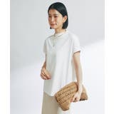 【un dix cors】モックネックプレーンT | PAL GROUP OUTLET | 詳細画像5