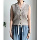 【DouDou】GOLDボタンニットベスト | PAL GROUP OUTLET | 詳細画像10