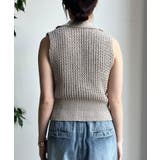 【DouDou】GOLDボタンニットベスト | PAL GROUP OUTLET | 詳細画像12