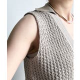 【DouDou】GOLDボタンニットベスト | PAL GROUP OUTLET | 詳細画像15
