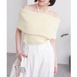 【mystic】ブークレオフショルニット | PAL GROUP OUTLET | 詳細画像2