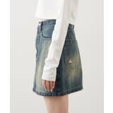 【mystic】「mline」ダメージデニムスカート | PAL GROUP OUTLET | 詳細画像7