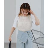 【mystic】フリンジドッキングTシャツ | PAL GROUP OUTLET | 詳細画像2