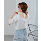【mystic】フリンジドッキングTシャツ | PAL GROUP OUTLET | 詳細画像3