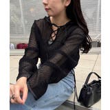 【Kastane】メッシュレースアップパーカー | PAL GROUP OUTLET | 詳細画像20