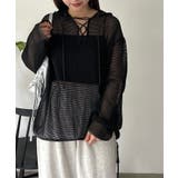 【Kastane】メッシュレースアップパーカー | PAL GROUP OUTLET | 詳細画像26