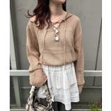 【Kastane】メッシュレースアップパーカー | PAL GROUP OUTLET | 詳細画像31