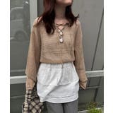 【Kastane】メッシュレースアップパーカー | PAL GROUP OUTLET | 詳細画像32