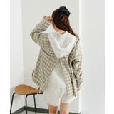 【Kastane】メッシュレースアップパーカー | PAL GROUP OUTLET | 詳細画像4
