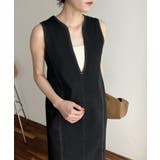 【CAPRICIEUX LE'MAGE】IラインデニムOP | PAL GROUP OUTLET | 詳細画像25