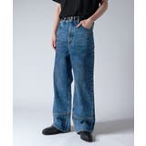 【Lui's】00's chemical washed wide denim | PAL GROUP OUTLET | 詳細画像1