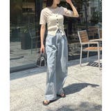 【CAPRICIEUX LE'MAGE】ビスチェSETシアーニットPO | PAL GROUP OUTLET | 詳細画像14