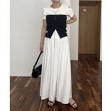 【CAPRICIEUX LE'MAGE】シアートップスフレアSK SET | PAL GROUP OUTLET | 詳細画像34