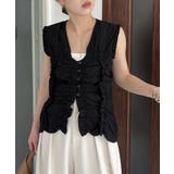 【CAPRICIEUX LE'MAGE】フリルギャザーBL | PAL GROUP OUTLET | 詳細画像34