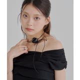 【Chico】ローズモチーフチョーカー | PAL GROUP OUTLET | 詳細画像7