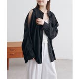 【Omekashi】ヨウリュウショルダースリットシャツ | PAL GROUP OUTLET | 詳細画像11