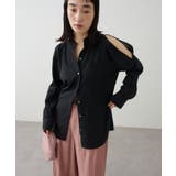 【Omekashi】ヨウリュウショルダースリットシャツ | PAL GROUP OUTLET | 詳細画像5