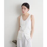 【Omekashi】2WAYリブボタンタンク | PAL GROUP OUTLET | 詳細画像2
