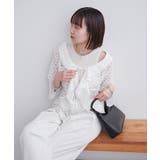 【mystic】フリルレースカーディガン | PAL GROUP OUTLET | 詳細画像5