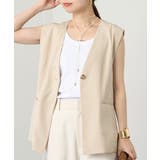 IVY | 【Loungedress】リネンライクベスト | PAL GROUP OUTLET