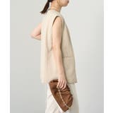 【Loungedress】リネンライクベスト | PAL GROUP OUTLET | 詳細画像6