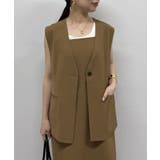 【Loungedress】リネンライクベスト | PAL GROUP OUTLET | 詳細画像14