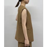 【Loungedress】リネンライクベスト | PAL GROUP OUTLET | 詳細画像16