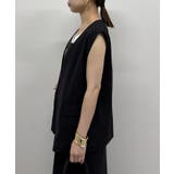 【Loungedress】リネンライクベスト | PAL GROUP OUTLET | 詳細画像23